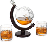 Lady Justice Law U.S. Constitution Whiskey & Wine Decanter Set - 850ml