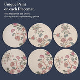 Multi Chintz Braided Cotton Placemat Set of 6