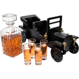 Old Fashioned Car Whiskey Decanter Set
