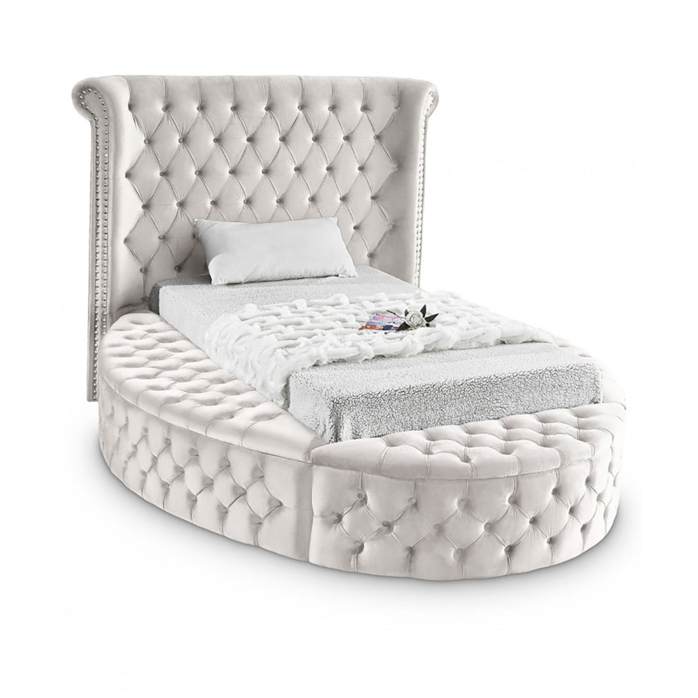 Luxus Velvet Twin Bed