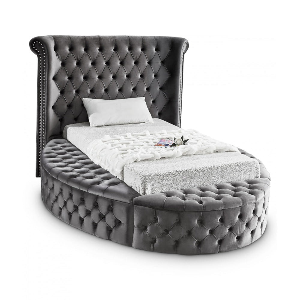 Luxus Velvet Twin Bed