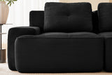 CORDELIA 153" 4-Seater Sofa with 2 Ottomans