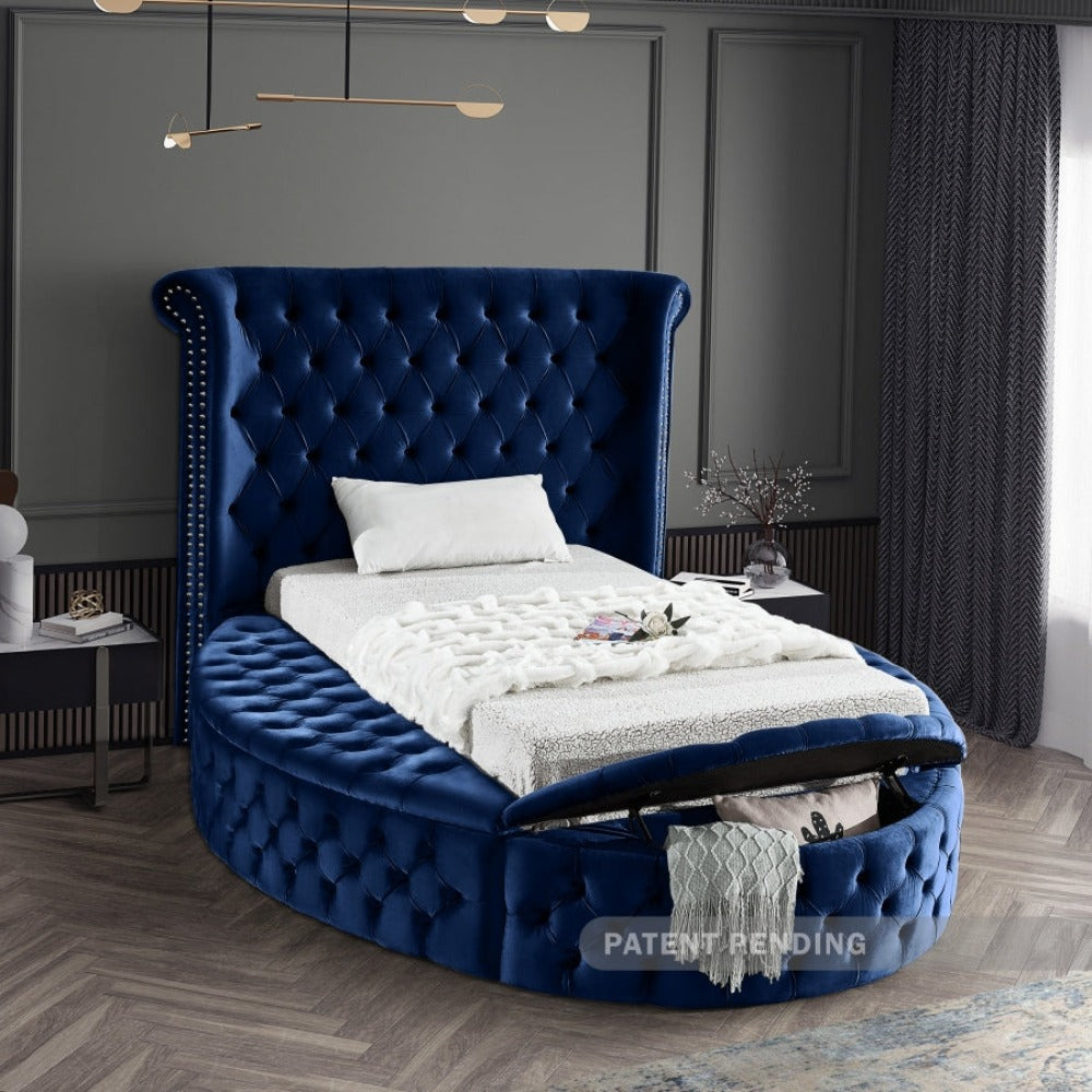 Luxus Velvet Twin Bed