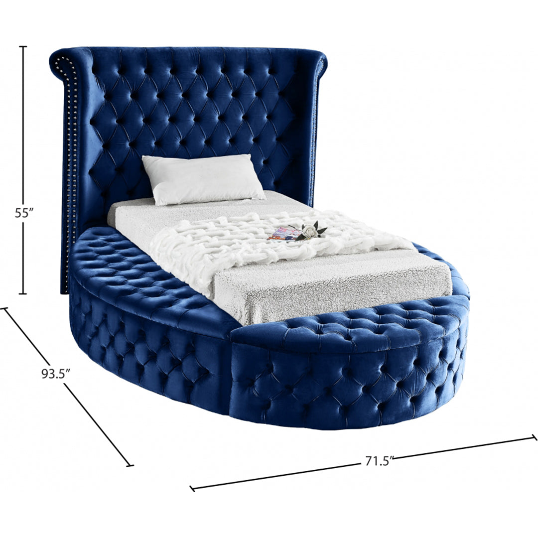 Luxus Velvet Twin Bed