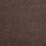 Turin - Chenille Fabric Upholstered Modular Ottoman - Natural Base