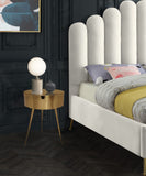 Bali Iron Contemporary Nightstand – Stylish Minimalist Table with Storage Drawer for Any Room