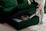 PERTH 51" Single Sofa with 1 Ottoman