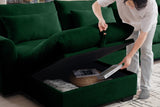 HARMONY 86" Sofa Loveseat with 1 Ottoman