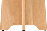 Jasper Counter Stool in Cream Boucle - Stylish Mid Century Design with Solid White Oak Frame