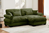 CLOUDIES 94" Loveseat with 1 Ottoman