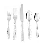 Lucca Faceted 20pc Flatware Set