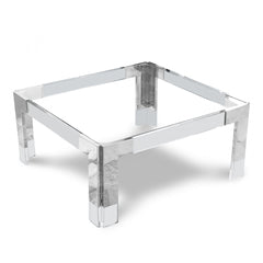 Casper Square Coffee Table - White