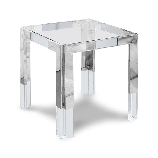 Casper End Table - White