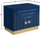 Cosmopolitan Acrylic Contemporary Side Table with Gold Stainless Steel Base for Chic Room Decor