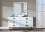 Zayne Glass Contemporary Mirror - Elevate Your Space with a Stylish, Modern Design for Any Room