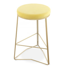 Tres Velvet Counter Stool