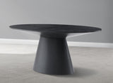 Gavin Oval Dining Table - Mid-Century Modern Design in White Oak for Stylish Dining Spaces