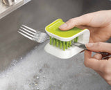 BladeBrush™ Green Knife & Cutlery Cleaning Brush