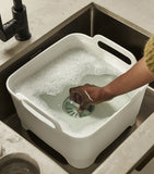 Wash&Drain™ Stone Green Washing Up Bowl