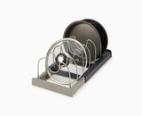DrawerStore™ Grey Expanding Cookware Organiser