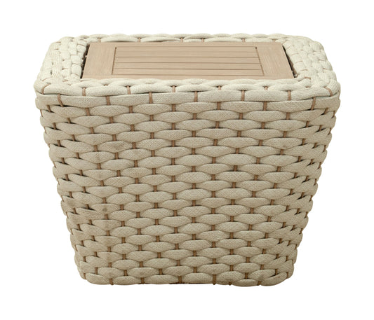 Antul Coffee Table White & Natural