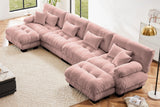 CLOUDIES 173" Sofa 4 Seater with 2 Ottoman