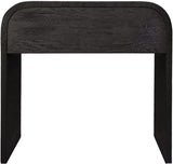 Cresthill Mid Century Night Stand - Stylish Curved Design with Durable Solid Wood and Ample Storage