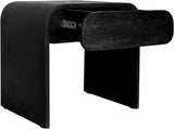 Cresthill Mid Century Night Stand - Stylish Curved Design with Durable Solid Wood and Ample Storage