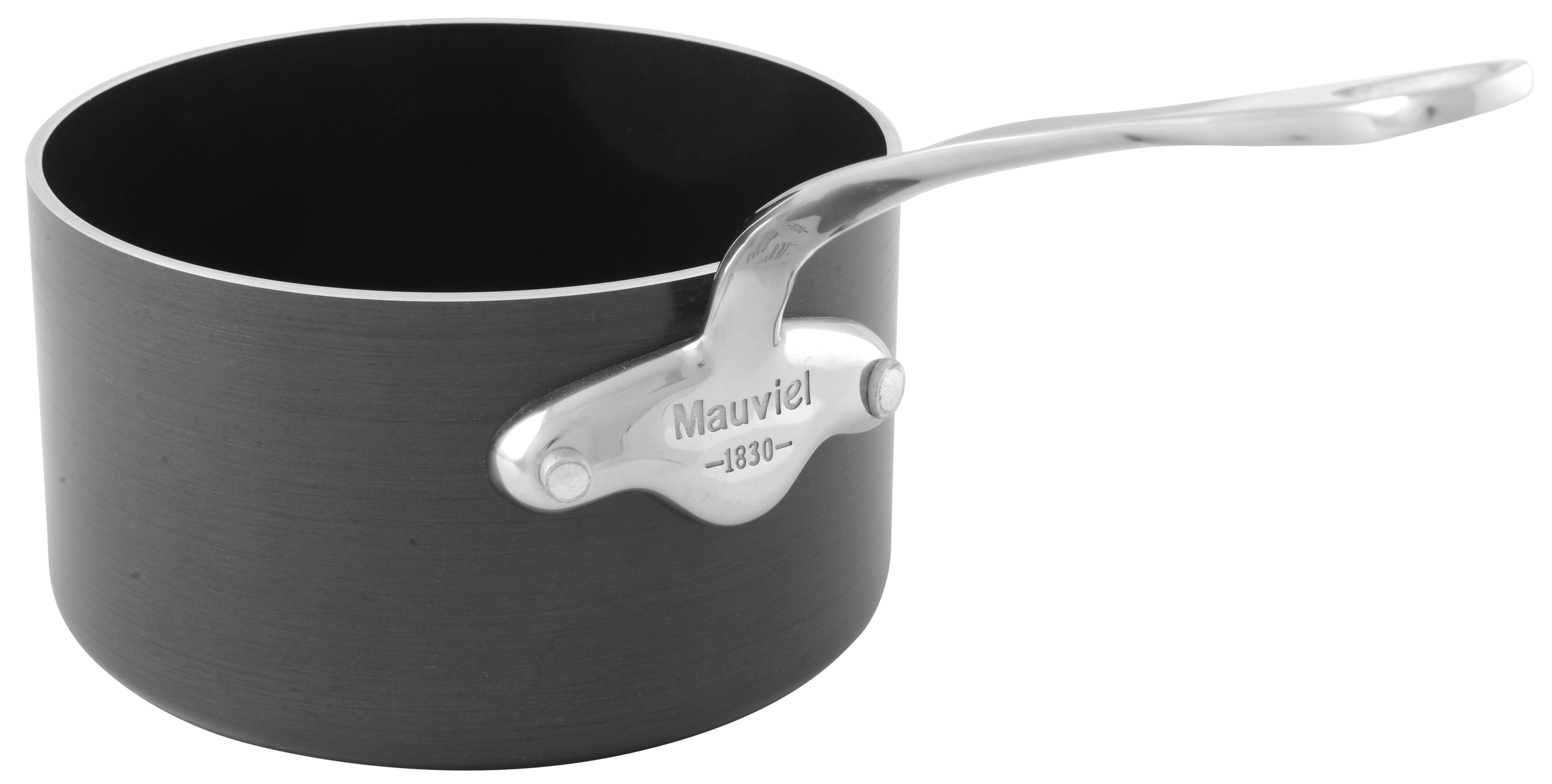 Mauviel M'STONE 3 Sauce Pan With Cast Stainless Steel Handle, 1.3-Qt