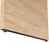 Cresthill Mid Century Night Stand - Stylish Curved Design with Durable Solid Wood and Ample Storage