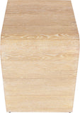Cresthill Mid Century Night Stand - Stylish Curved Design with Durable Solid Wood and Ample Storage