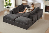 ZORVA 98" 6-Seater Sofa