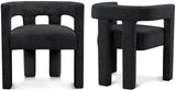 Athena Contemporary Accent Chair - Elegant Minimalist Design for Dining and Relaxation Comfort
