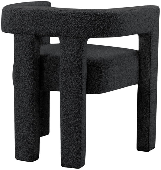 Athena Contemporary Accent Chair - Elegant Minimalist Design for Dining and Relaxation Comfort