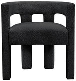 Athena Contemporary Accent Chair - Elegant Minimalist Design for Dining and Relaxation Comfort