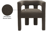 Athena Contemporary Accent Chair - Elegant Minimalist Design for Dining and Relaxation Comfort
