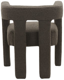 Athena Contemporary Accent Chair - Elegant Minimalist Design for Dining and Relaxation Comfort