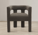 Athena Contemporary Accent Chair - Elegant Minimalist Design for Dining and Relaxation Comfort