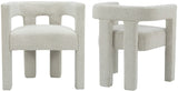 Athena Contemporary Accent Chair - Elegant Minimalist Design for Dining and Relaxation Comfort