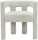 Athena Contemporary Accent Chair - Elegant Minimalist Design for Dining and Relaxation Comfort