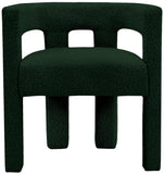 Athena Contemporary Accent Chair - Elegant Minimalist Design for Dining and Relaxation Comfort