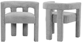Athena Contemporary Accent Chair - Elegant Minimalist Design for Dining and Relaxation Comfort