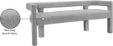 Athena Elegant Contemporary Bench for Stylish Comfort, Minimalistic Design, and Cozy Relaxation