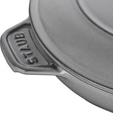 STAUB Cast Iron 7.9-inch Round Covered Baking Dish