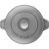 STAUB Cast Iron 7.9-inch Round Covered Baking Dish
