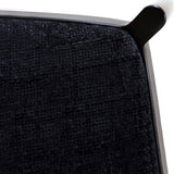Atticus Mid Century Dining Chair Set of 2 – Elegant Boucle Upholstered Design with Rattan Back