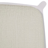 Atticus Mid Century Dining Chair Set of 2 – Elegant Boucle Upholstered Design with Rattan Back
