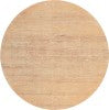 Linette Solid White Oak Mid Century Dining Table with Elegant Tapered Base & Rustic Finish