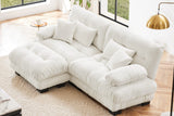 CLOUDIES 94" Loveseat with 1 Ottoman