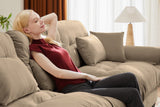 CLOUDIES 134" 3 Seater Sofa with 2 Ottomans